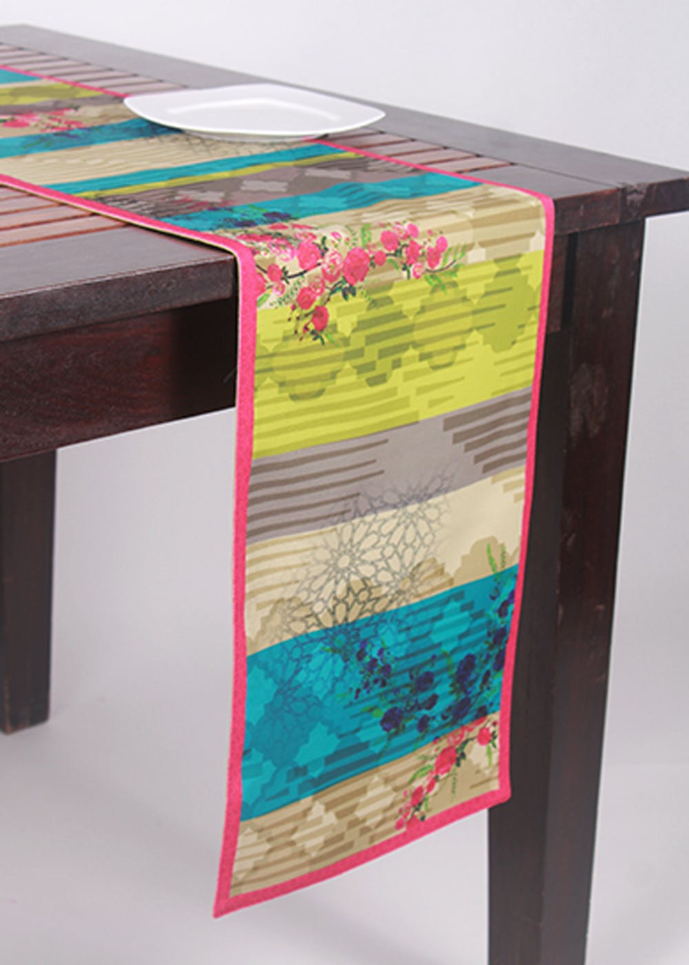 Get Digital Print Multicoloured Table Runner at ₹ 524 LBB Shop