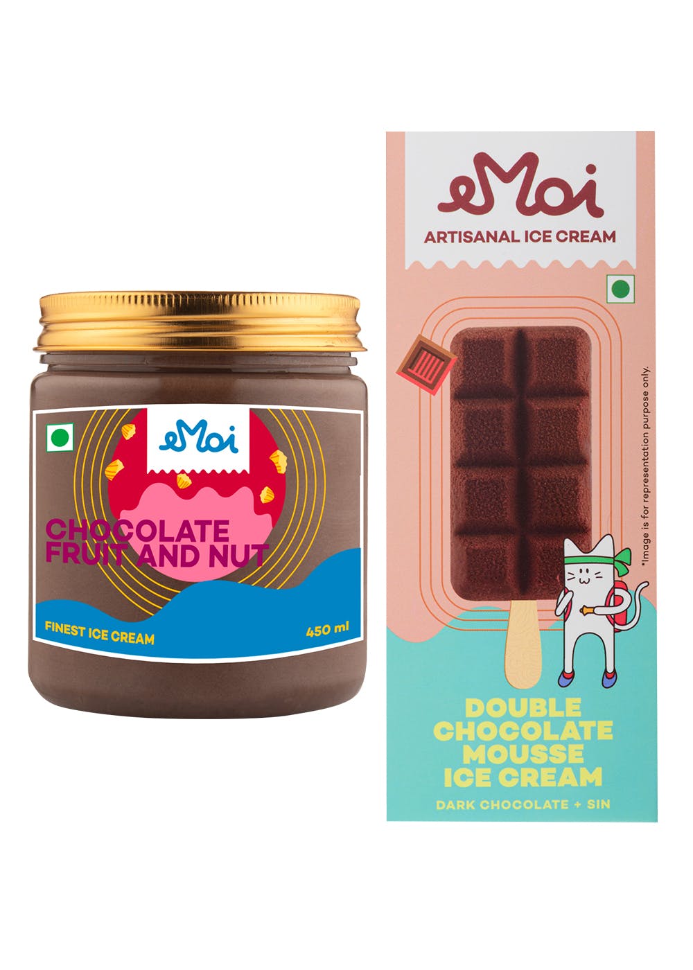 Chocolate Delight Ice-Cream Combo