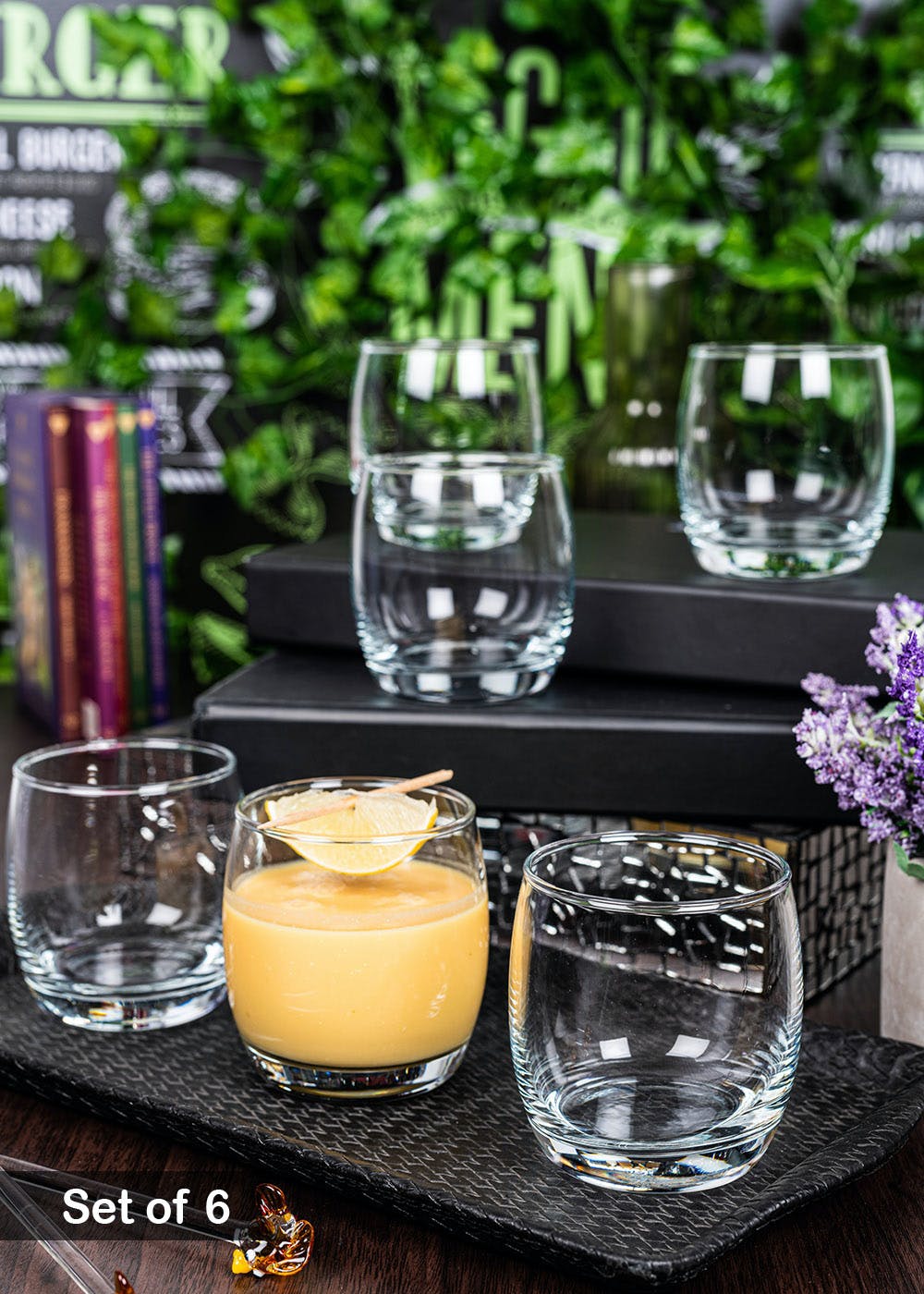 Get Classic Glass Juice Tumbler Set Of 6 at ₹ 688 LBB Shop