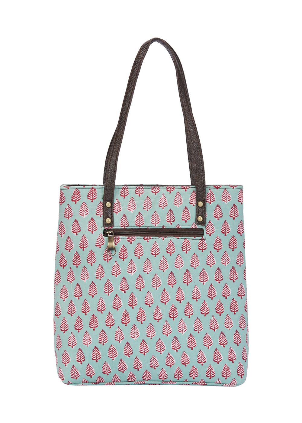 East West Small Canvas Tote