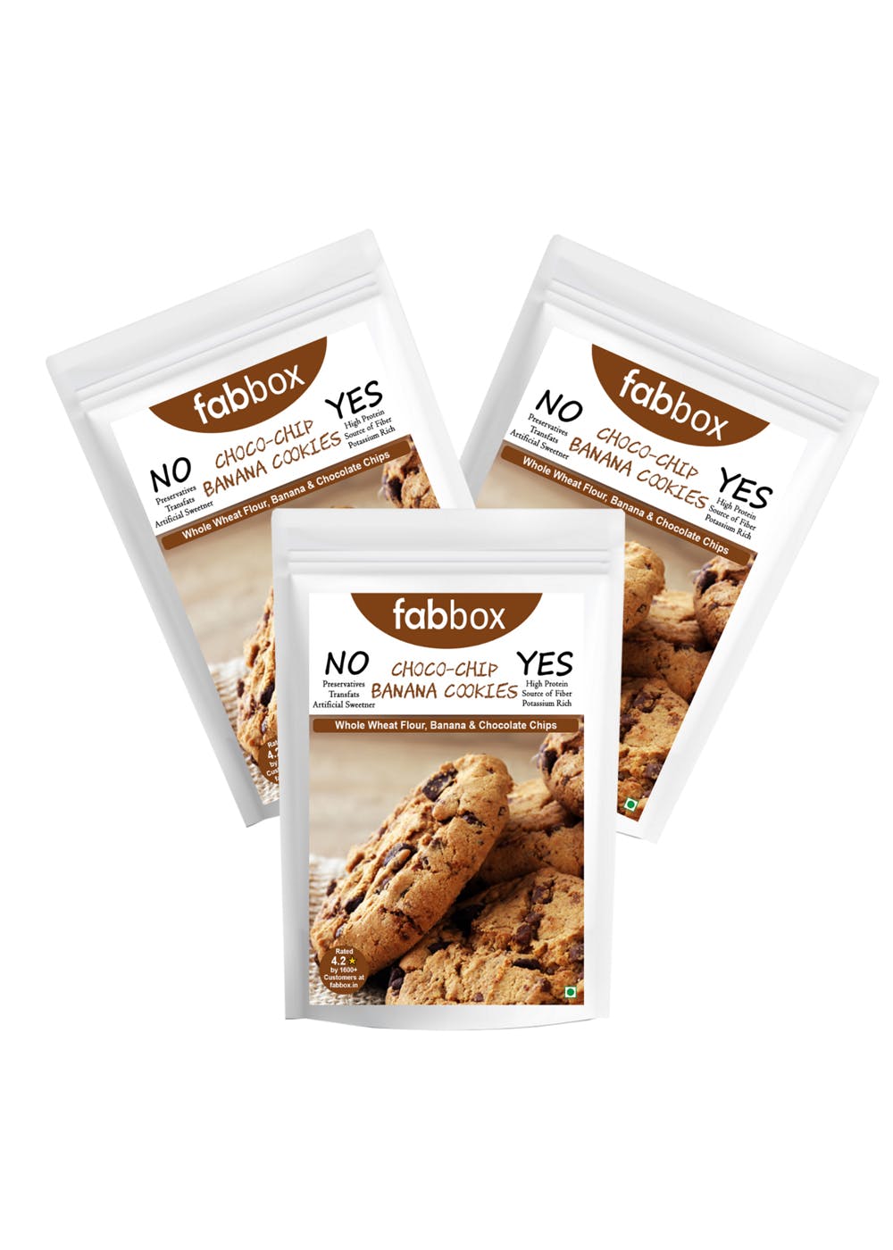 Choco Chip Banana Cookies 273 gms (Pack of 3)