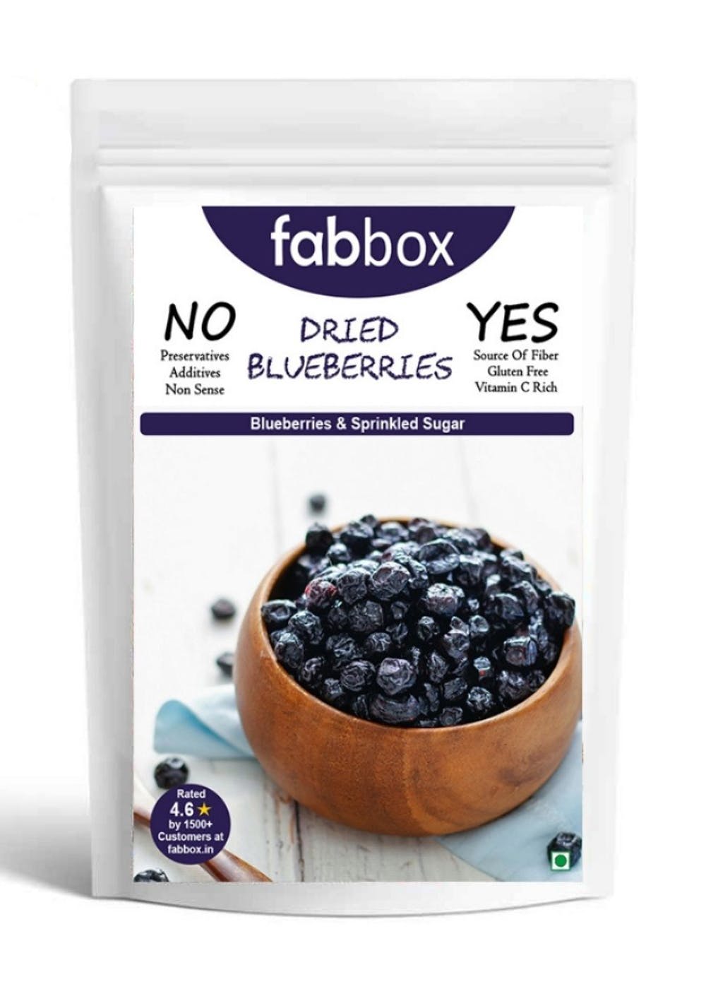 Get Dried Blueberries 100G at ₹ 353 LBB Shop