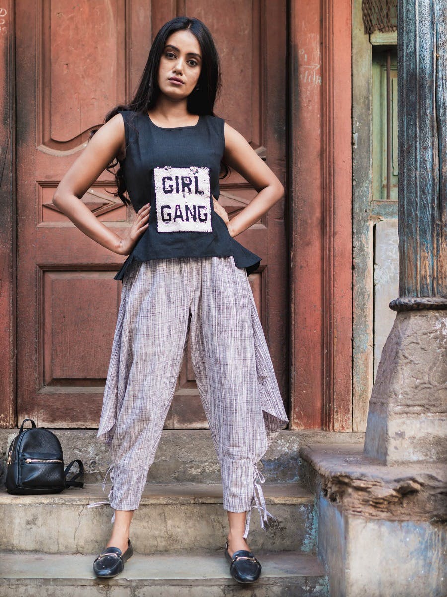 Buy Khadi Pants Women Online In India - Etsy India