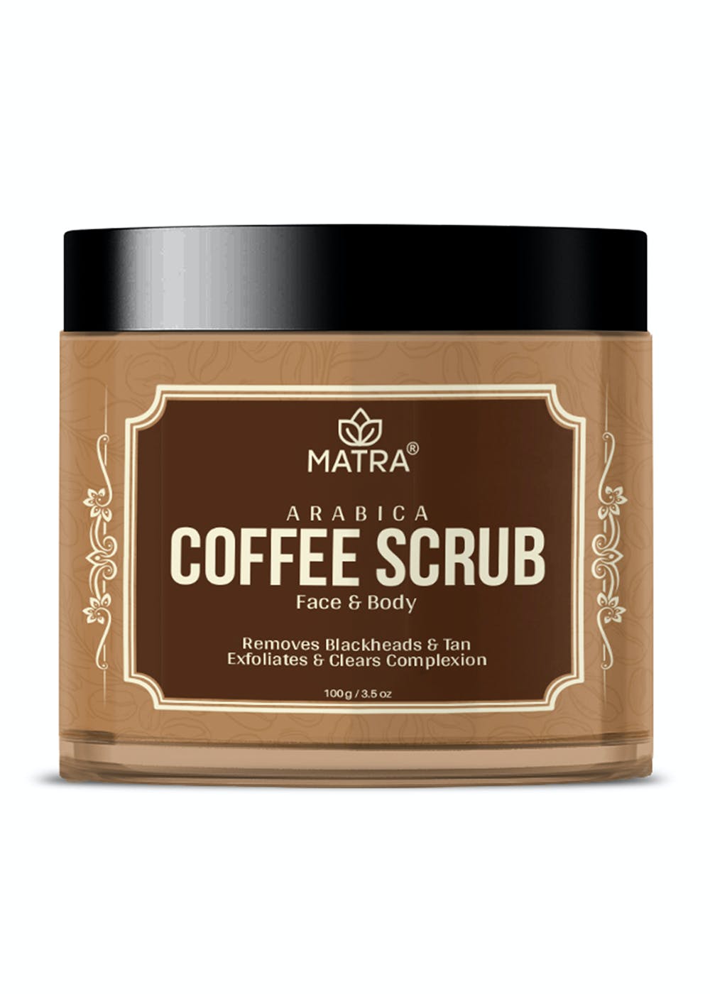 Get Arabica Coffee Scrub for Face and Body for Tan Removal and