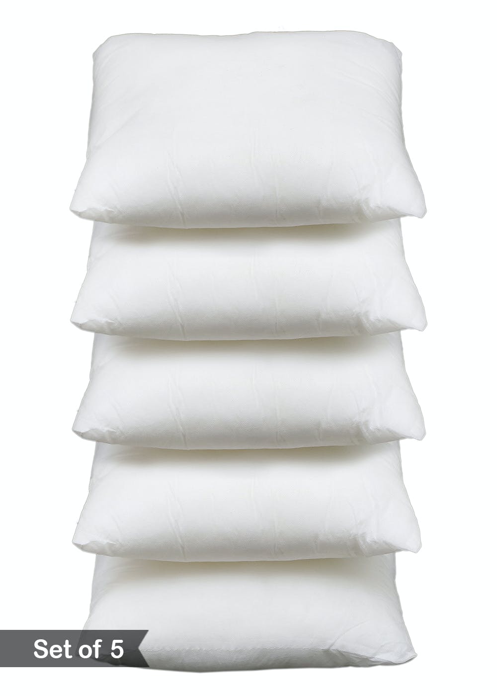 Get Square Cushion Fillers/Pillow/Inserts for Sofa (18 x 18 inch) Set