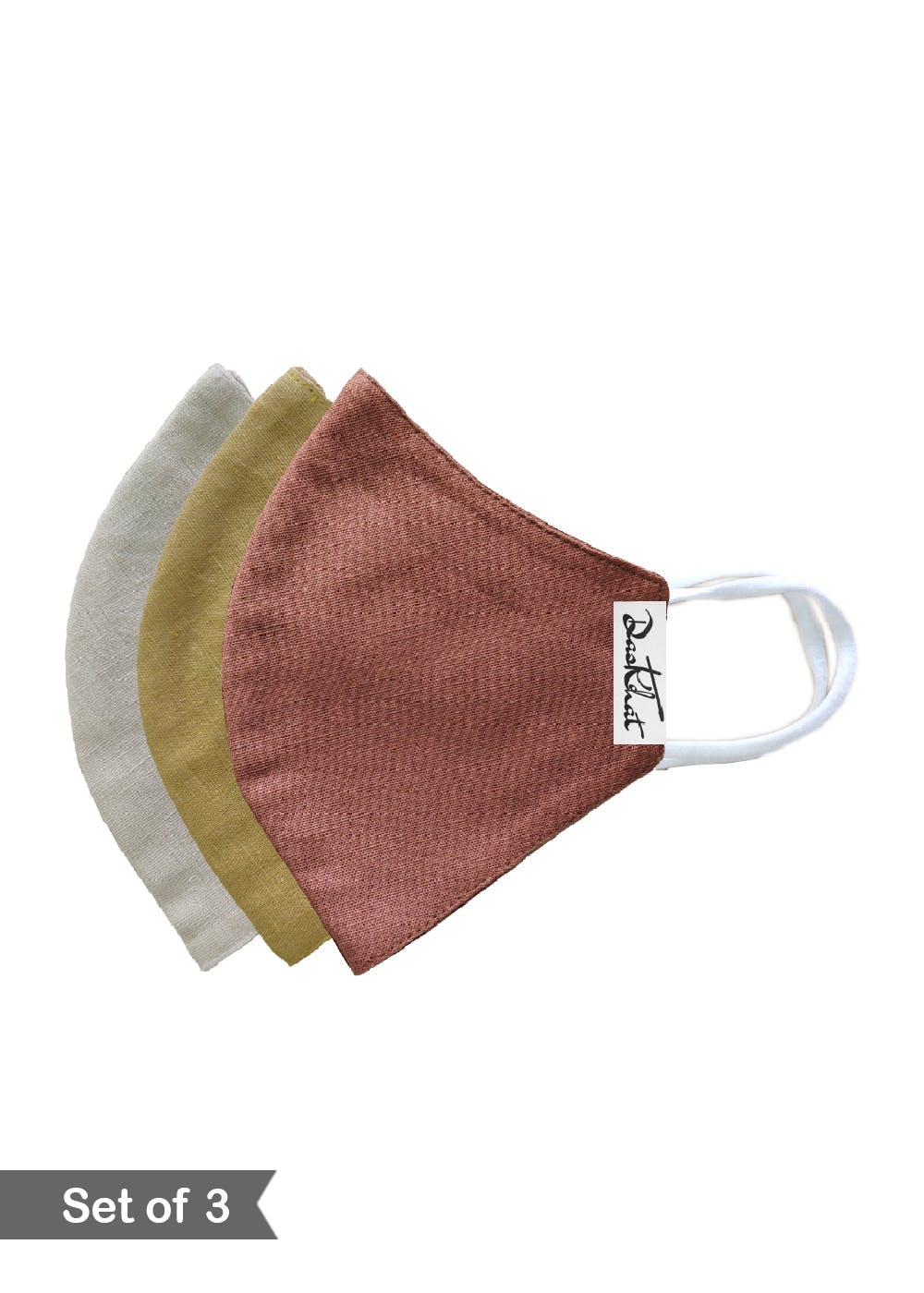 Get 3 Ply Cotton Linen Mask Filter Coffee Set of 3 at ₹ 220 LBB Shop