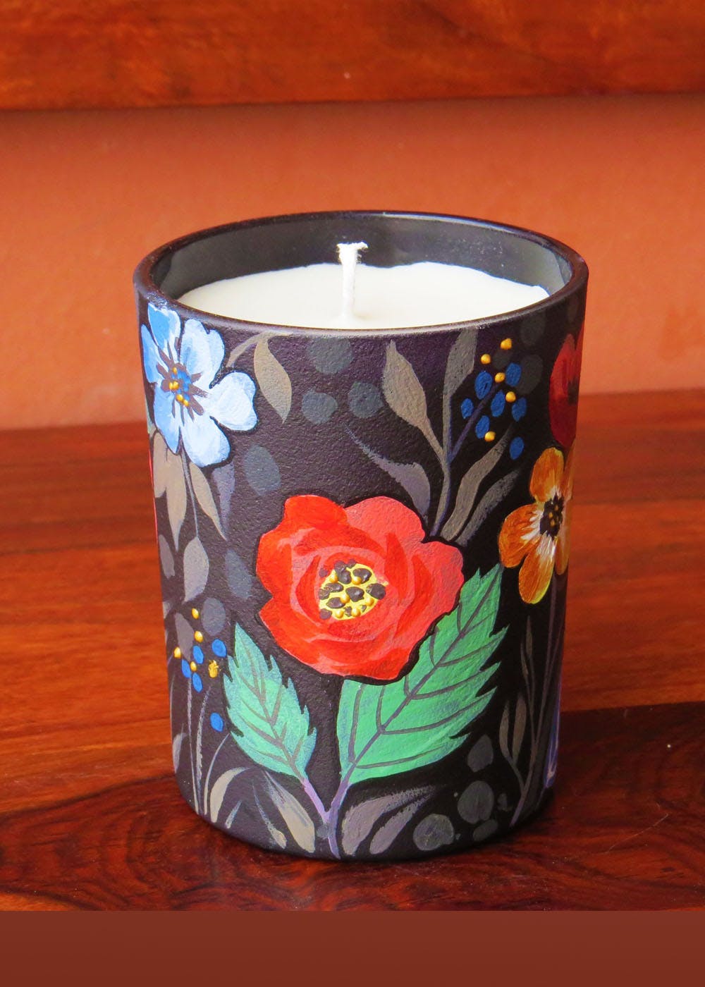 Flower Garden Soy Candle- Jasmine- Burn Time- 60 Hours
