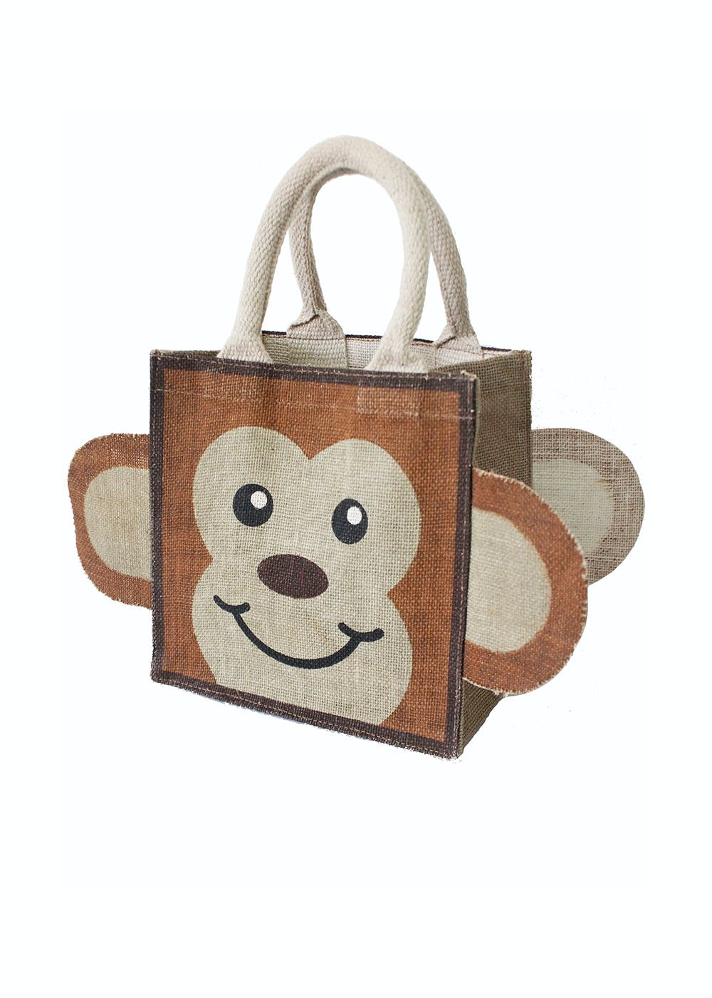 Get Animal Jute Bag Monkey (Pack of 3) at ₹ 850 LBB Shop