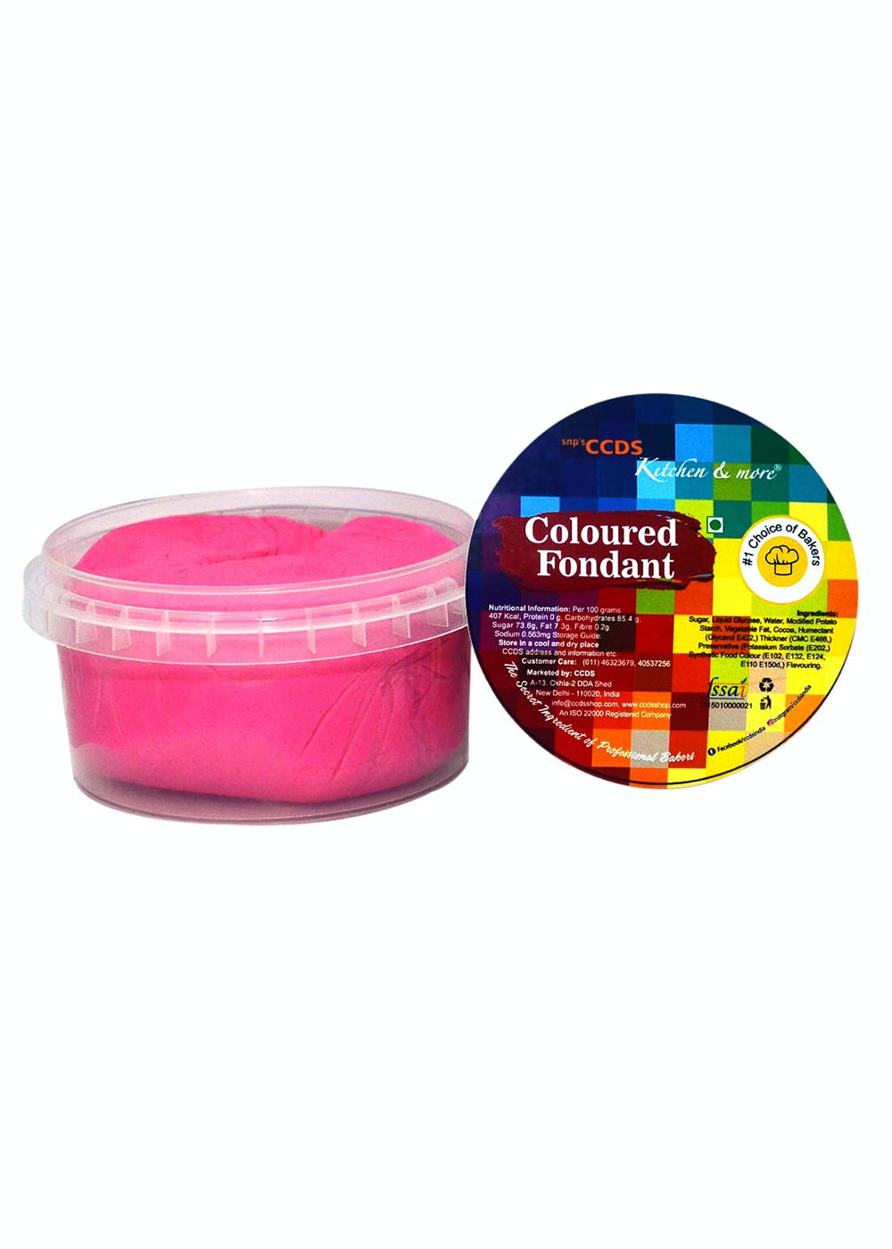 Get Hot Pink Fondant at ₹ 245 LBB Shop