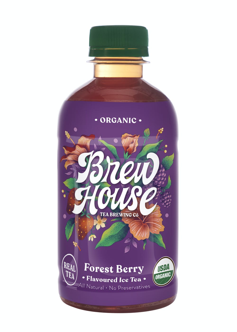 BrewHouse Tea Brewing Co. Naturally Brewed Organic Ice Tea