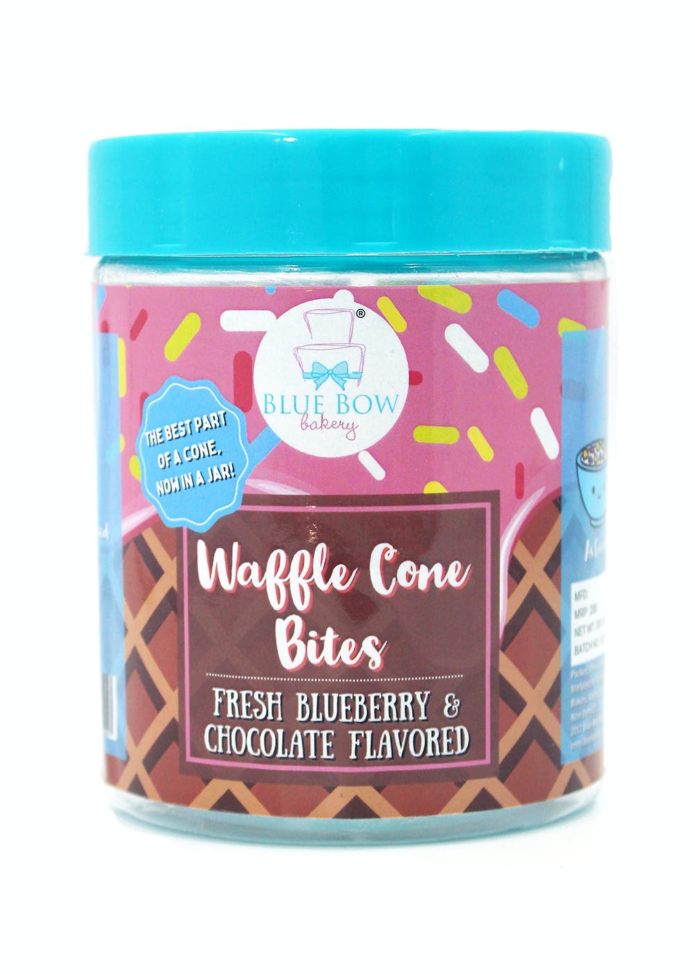 Get Fresh Blueberry Waffle Cone Bites at ₹ 240 LBB Shop