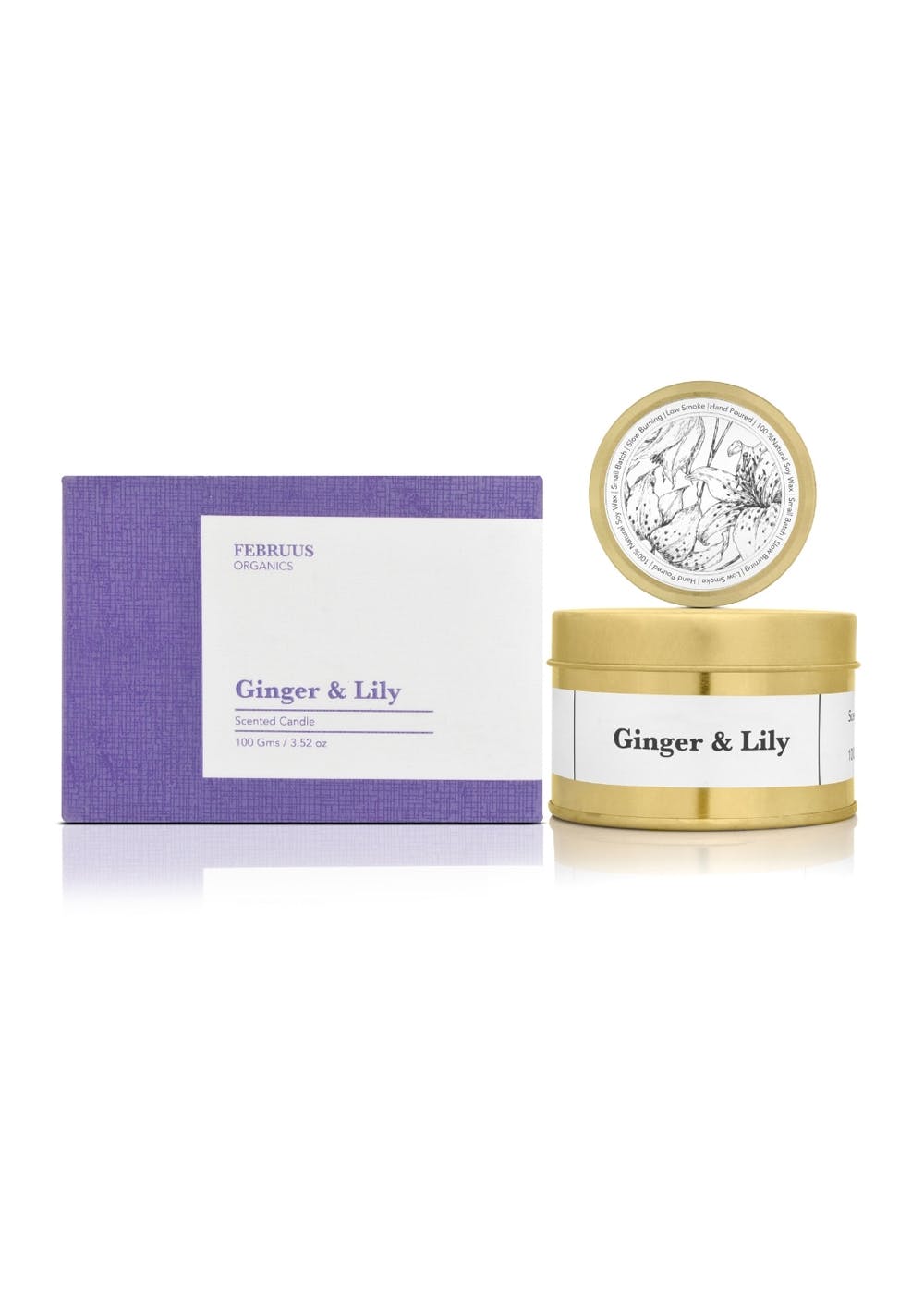 Get Ginger & Lily Candle at ₹ 590 LBB Shop