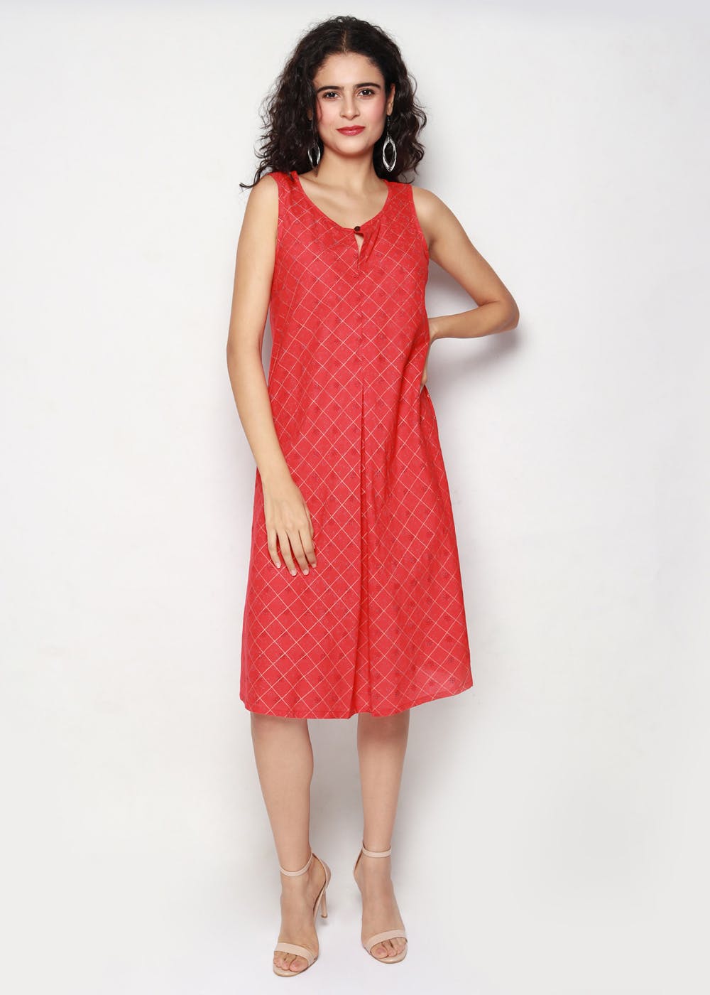 Buy Rare Red A-Line Dress for Women Online @ Tata CLiQ