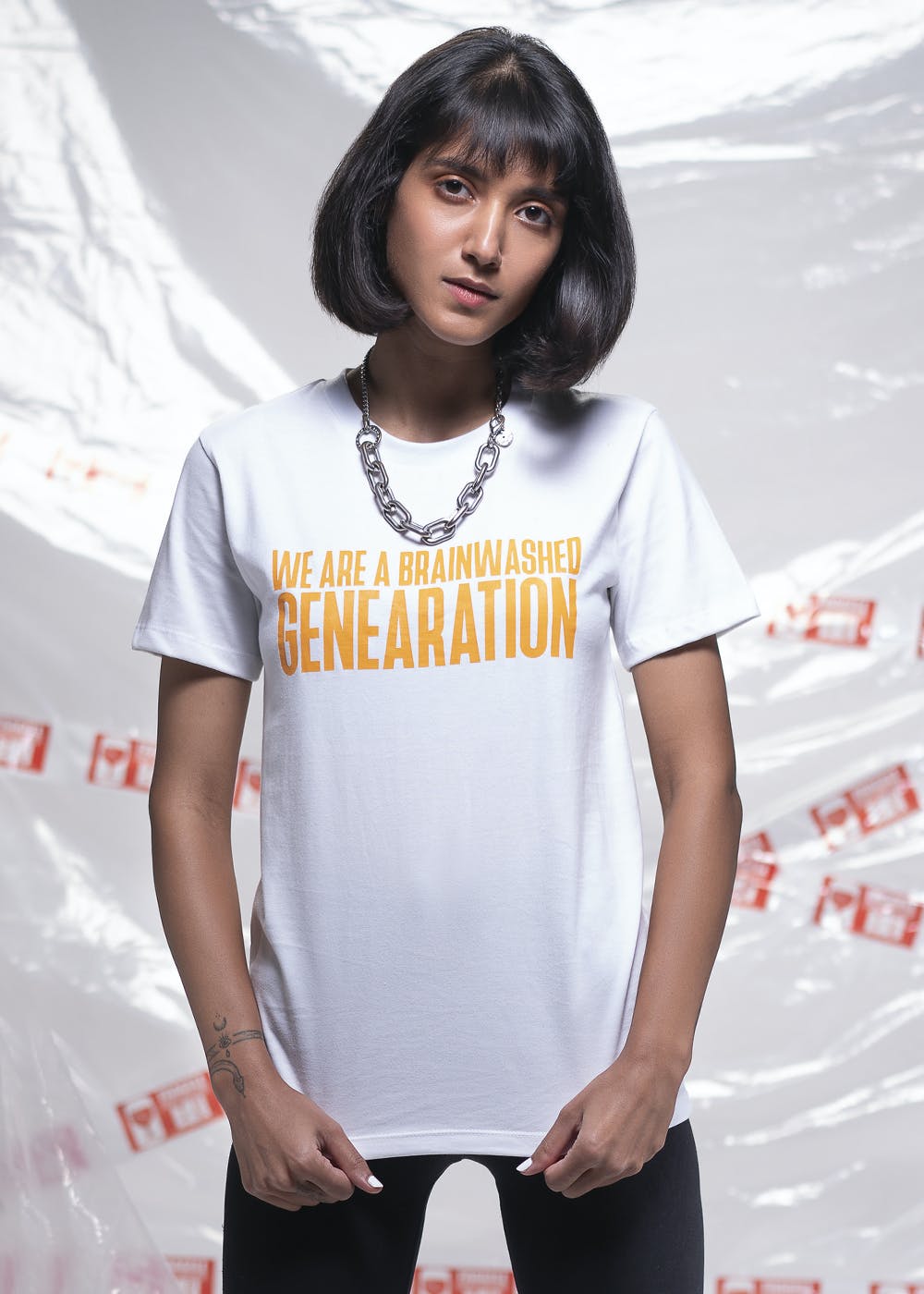 "Brainwashed Generation" Graphic T-Shirt