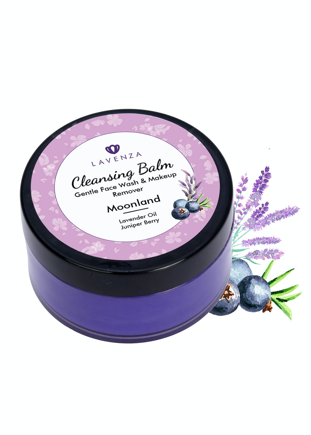 Moon Land - Cleansing Balm + Makeup Remover (2in1) -50gm