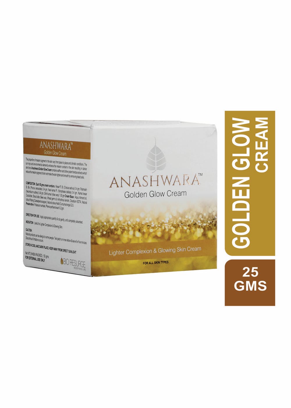 Anashwara Golden Glow Cream (25 g)