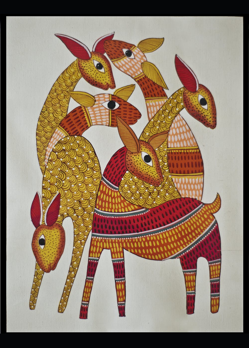 Get Gond Painting Herd of Deer at ₹ 2135 | LBB Shop