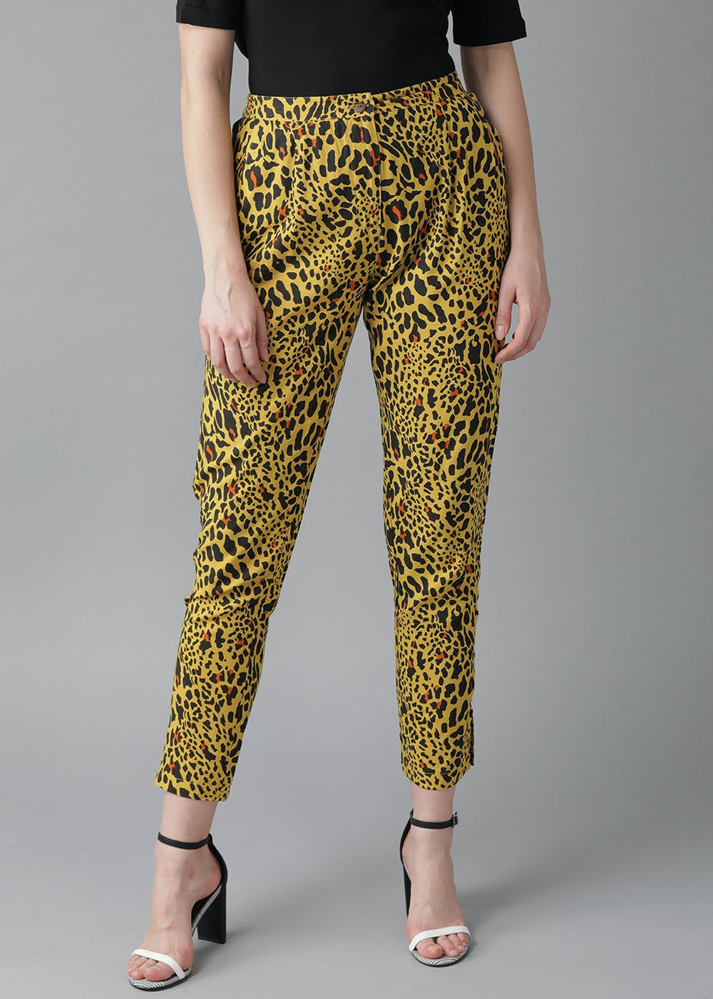 Tan Leopard Jeans Women&Men Denim Pants Female Oversize Wide Leg Trousers  Street Wear Hip Hop Vintage Cotton Loose Casual at Amazon Women's Jeans  store