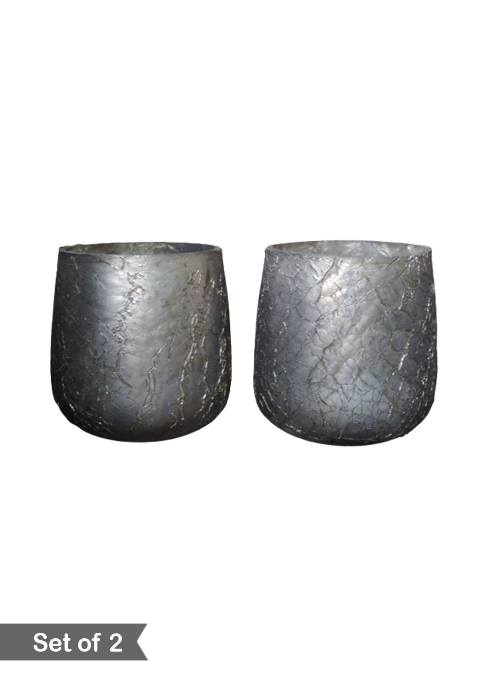 Get Smoke Glass Votive Set Of 2 At 349 LBB Shop   Gv 1003 