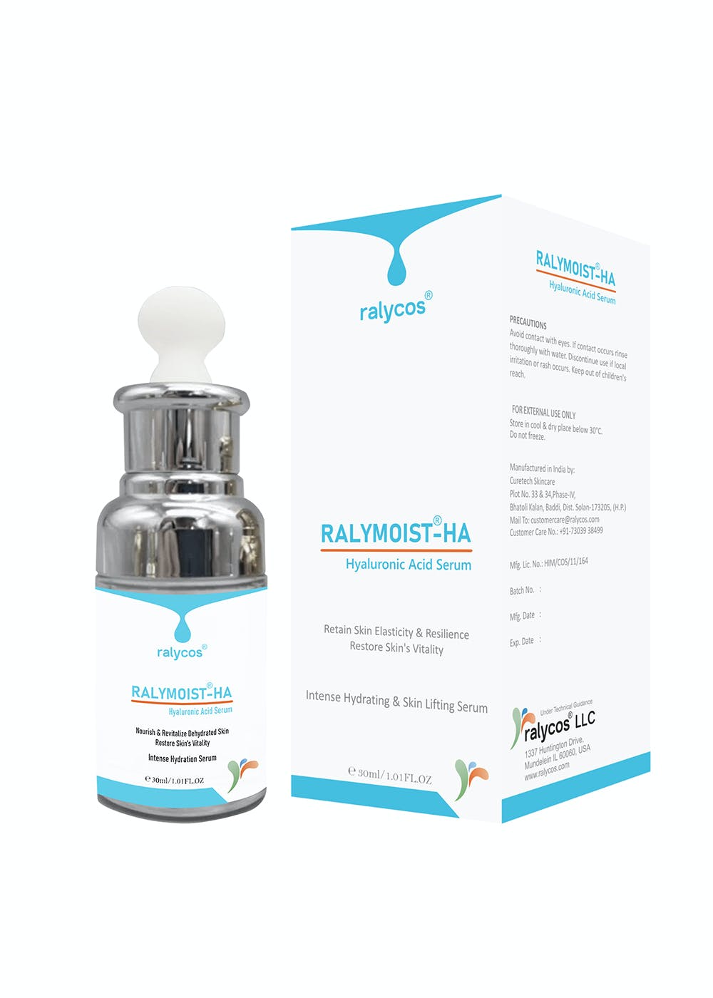 Ralymoist HA - Hyaluronic Acid Serum - 30ml