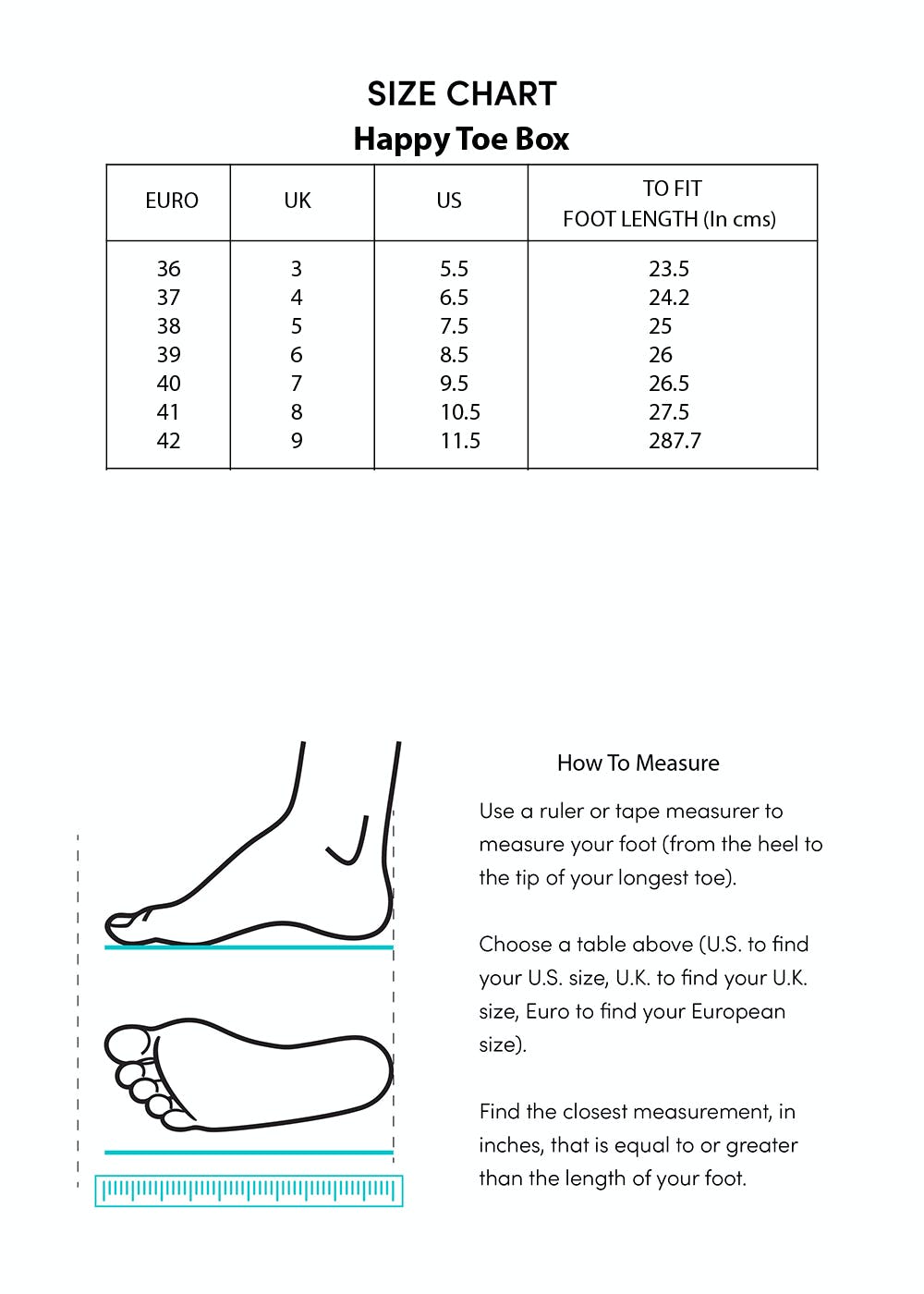 Euro 36 hot sale in inches