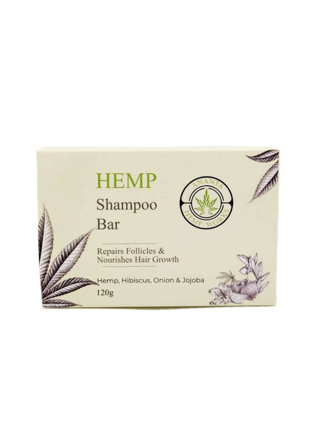 Get Hemp Shampoo Bar Hibiscus, Onion & Jojoba 120gm at ₹ 249 LBB Shop