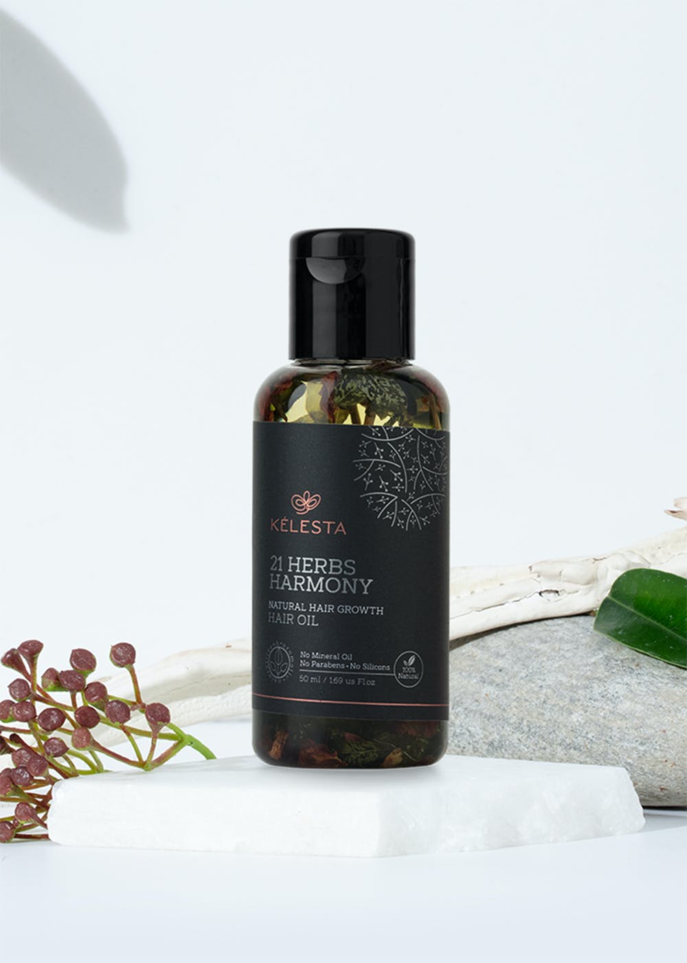 Get 21 Herbs Harmony Hair Oil With Natural Ingredients - 50 ml at ₹ 187 |  LBB Shop