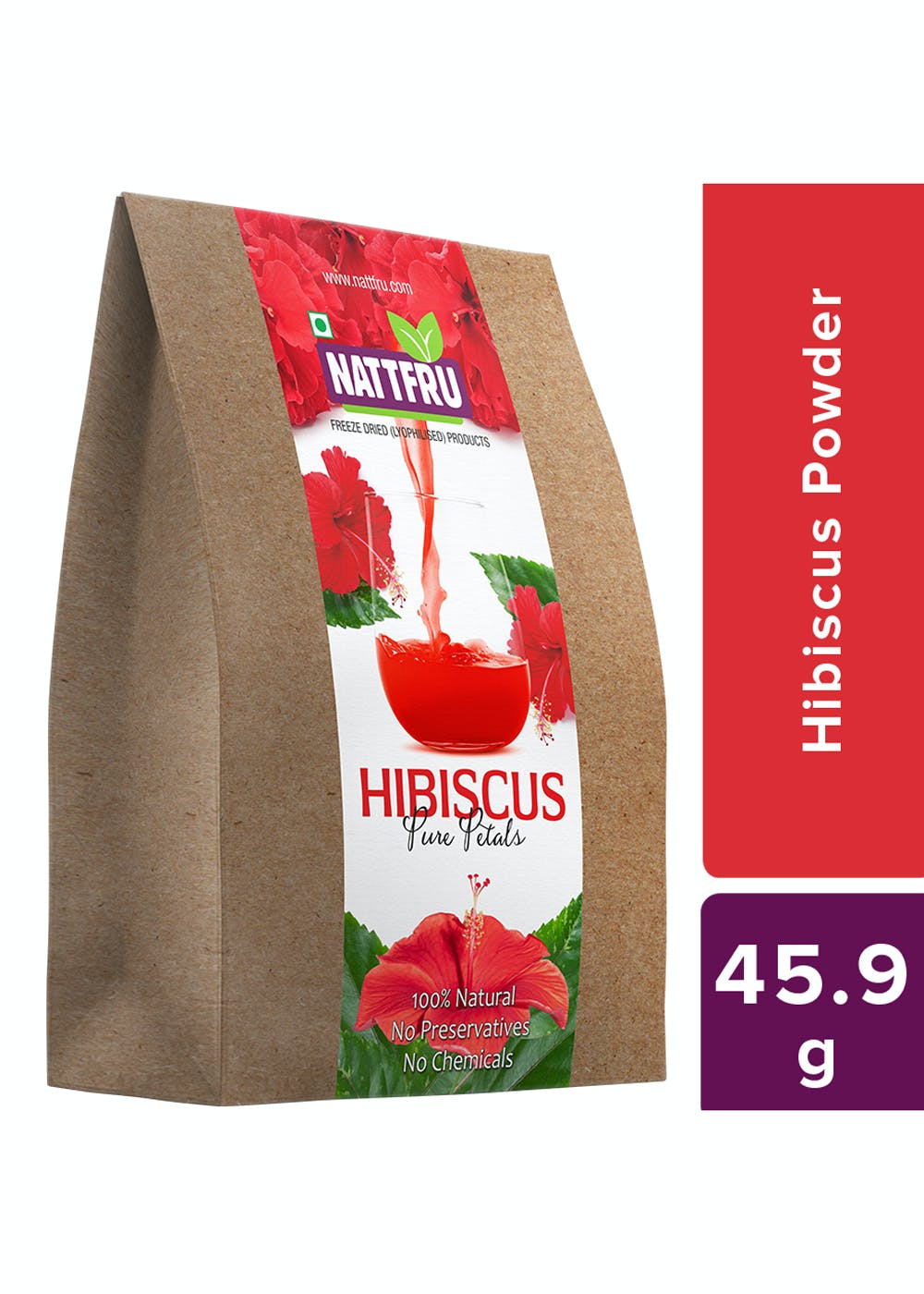 Get Hibiscus Pure Petals Tea Powder 46gm at ₹ 299 LBB Shop
