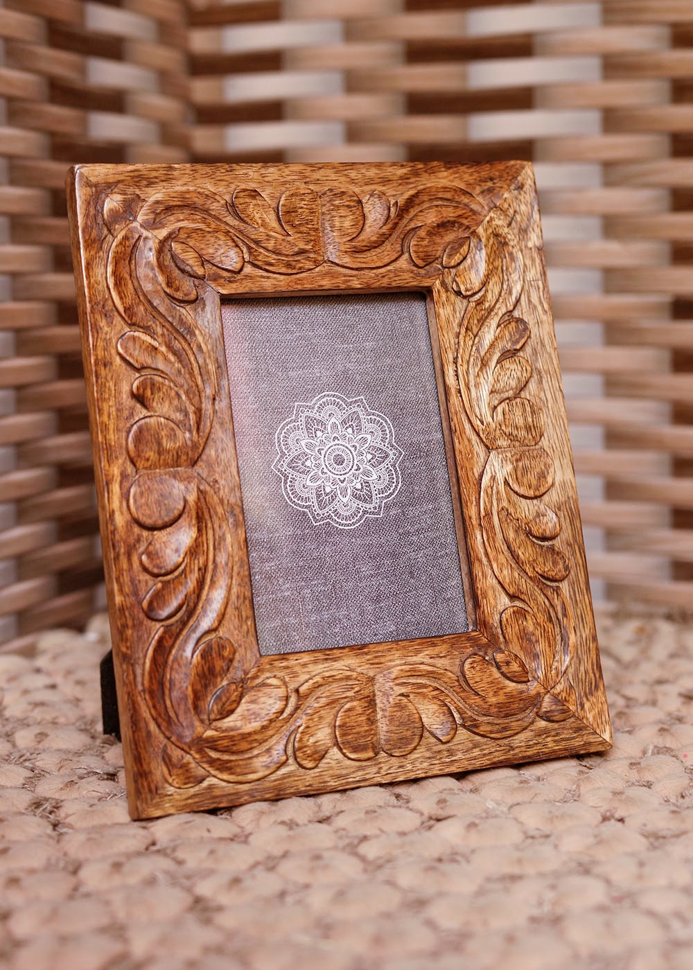 Get Wood Carving Photo Frame at ₹ 749 LBB Shop