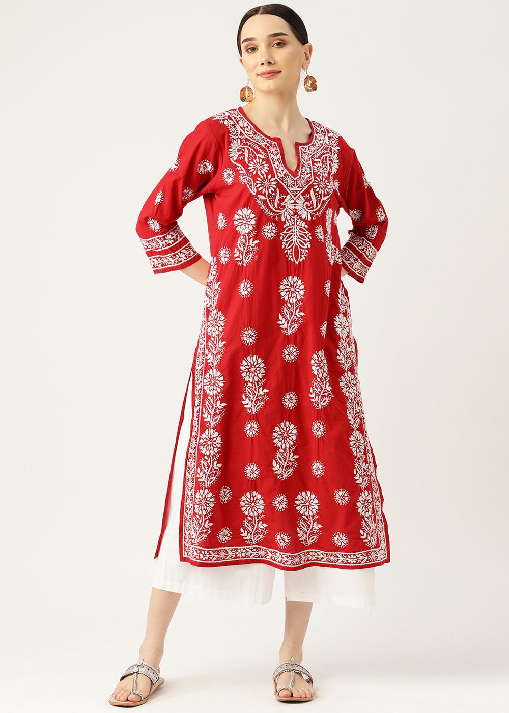 Shop Hand Embroidered Chikankari Outfits for Men & Women - House Of Kari  (Chikankari Clothing)