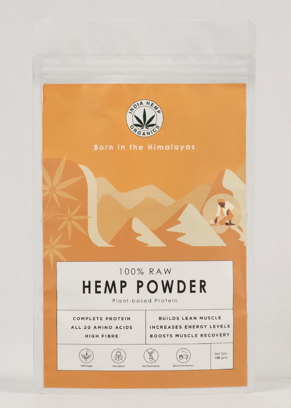 100% Raw Hemp Protein Powder 