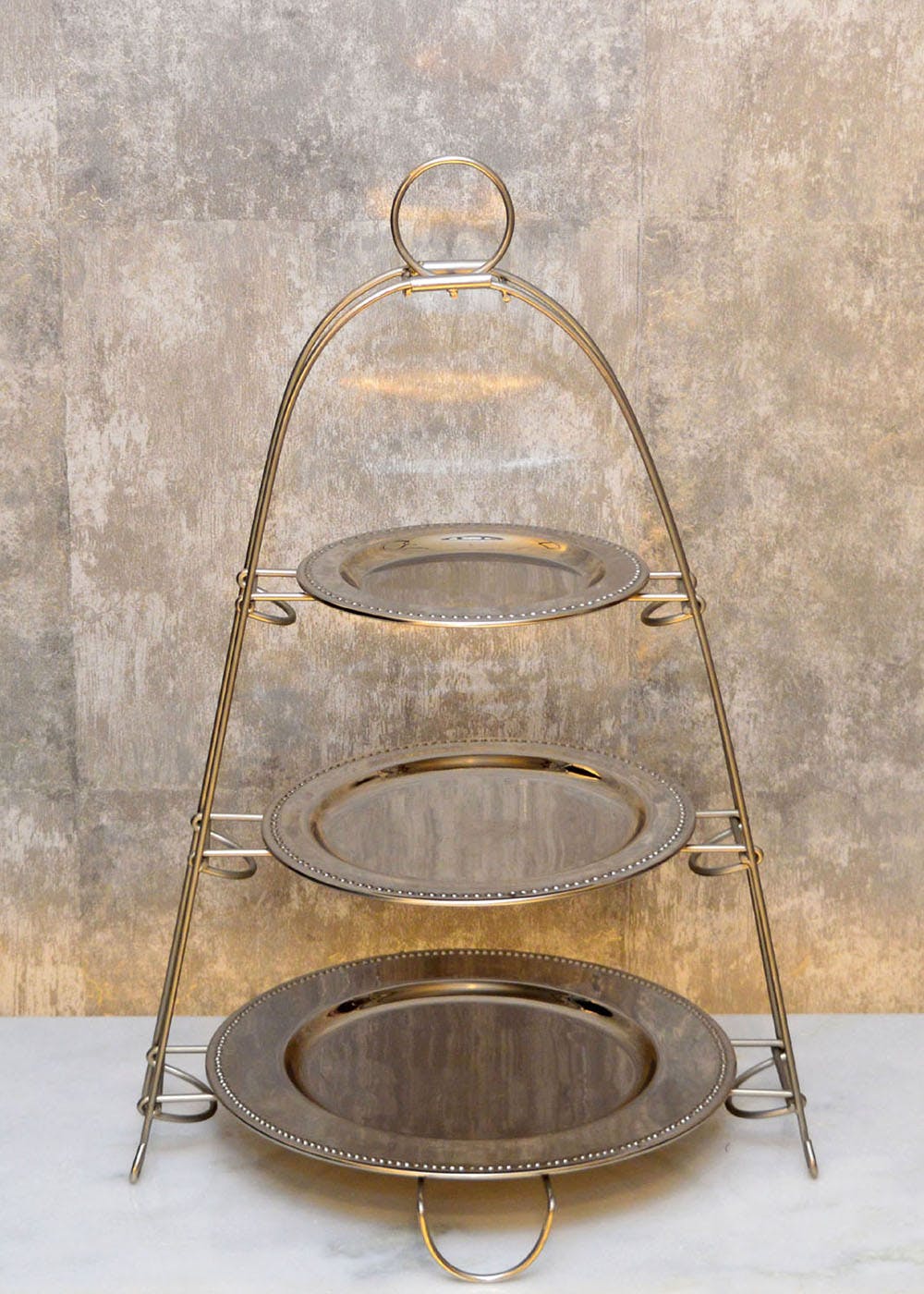3-Tier Collapsible Cake Stand With Removable Plates