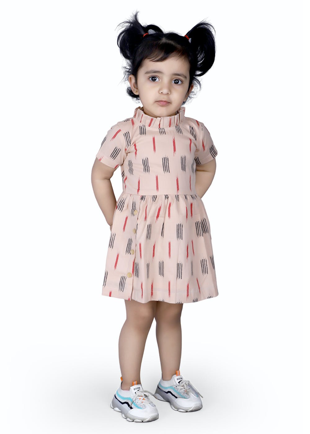 Buy Blue Cotton Printed Ikat Melody Kurta With Pant For Girls by THE COTTON  STAPLE Online at Aza Fashions.