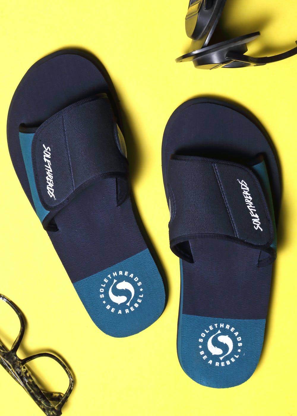 mens velcro flip flops