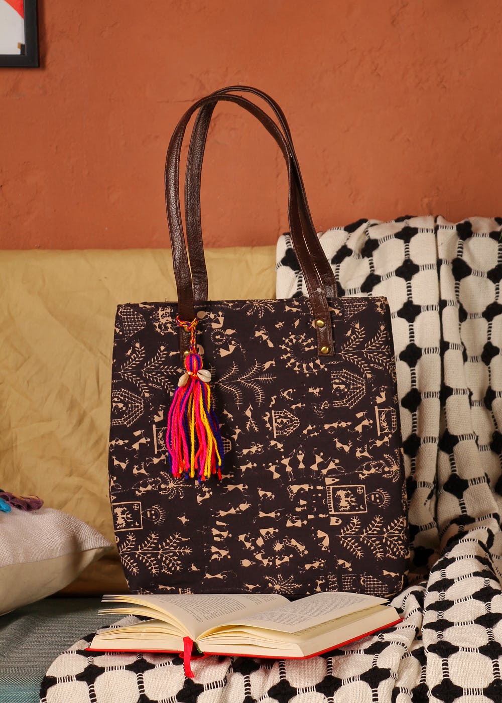 Warli Art Handbag | monalisadesign