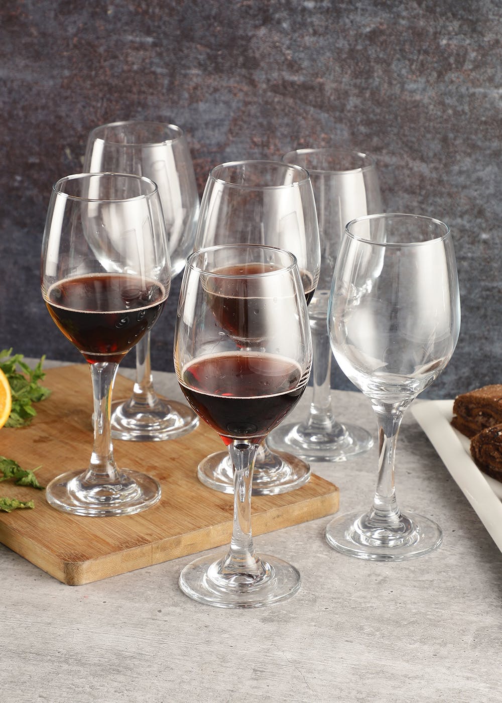 Get Old Fashioned Wine Glass Set Of 6 at ₹ 1749 LBB Shop