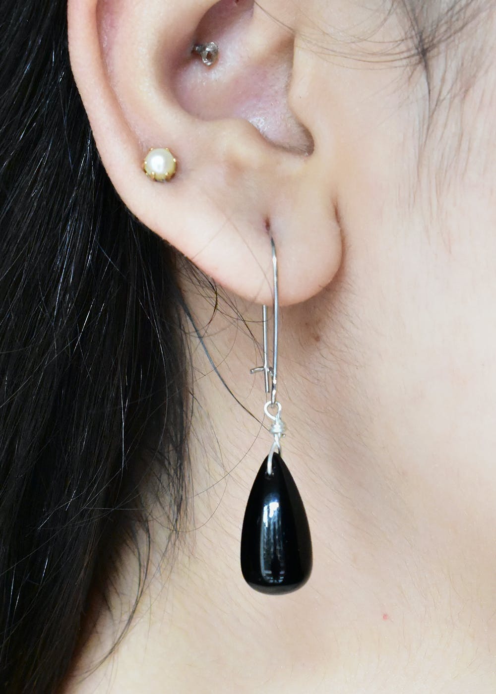 Black Tassel Earrings | FashionCrab.com