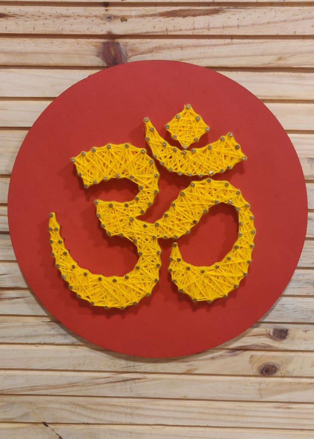  'Om'  Wall Hanging (12x12 Inches)