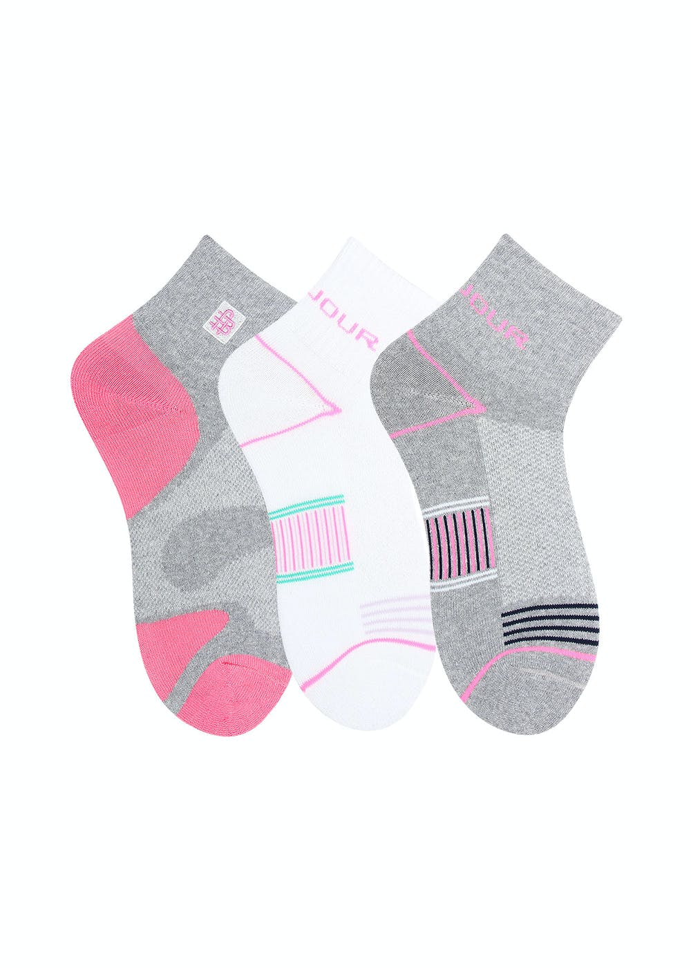 Get Printed Sports Ankle Socks - Pack of 3 at ₹ 465 | LBB Shop