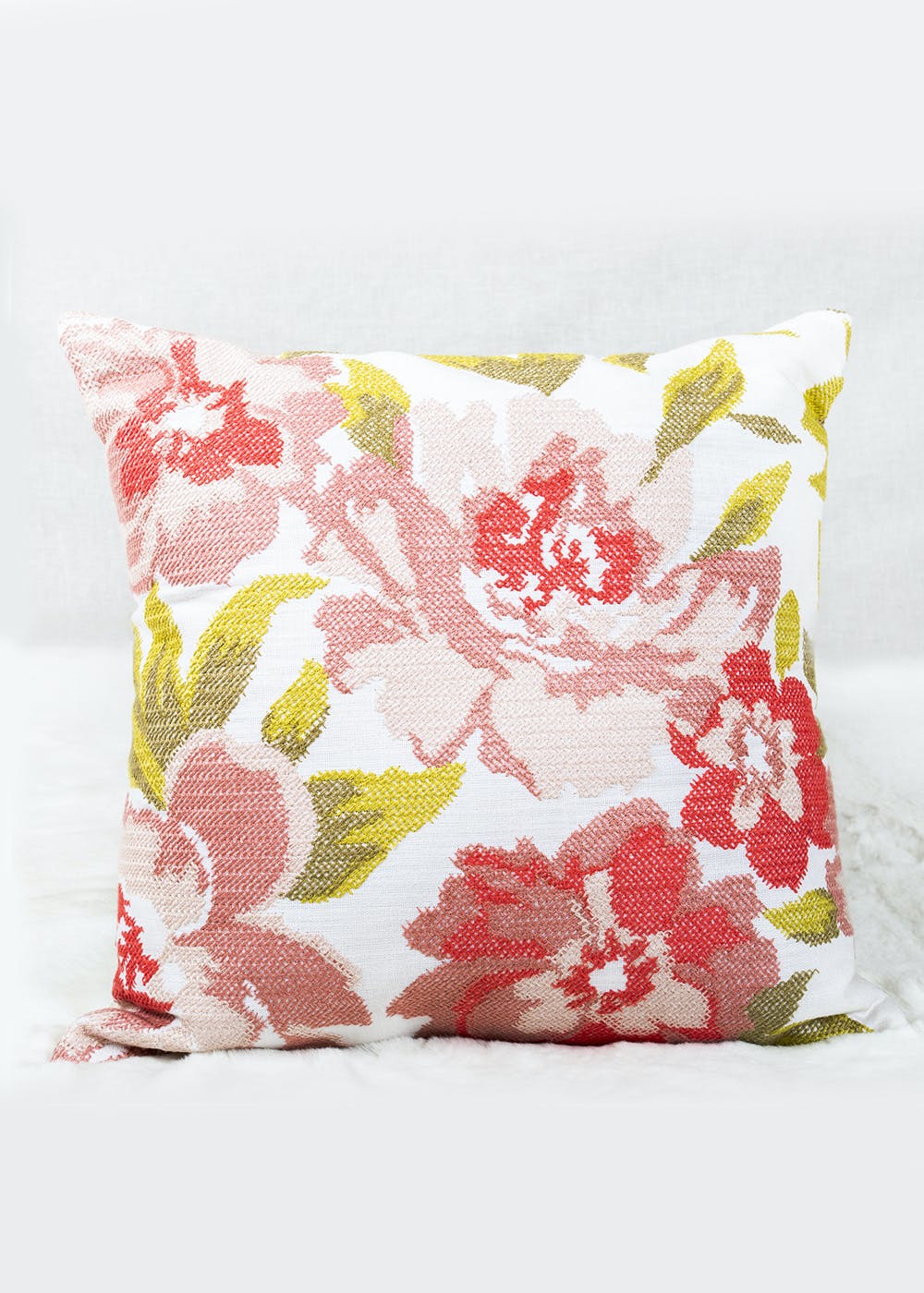 Get Pattern Floral Embroidered Cushion Cover at ₹ 968 LBB Shop