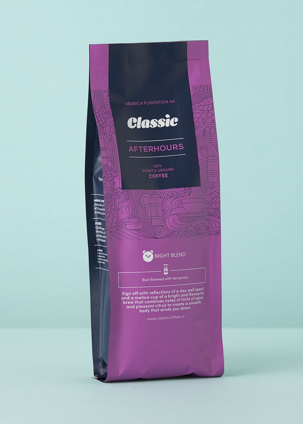 Classic After-hours- Aeropress Coffee- Night Blend- 250gm