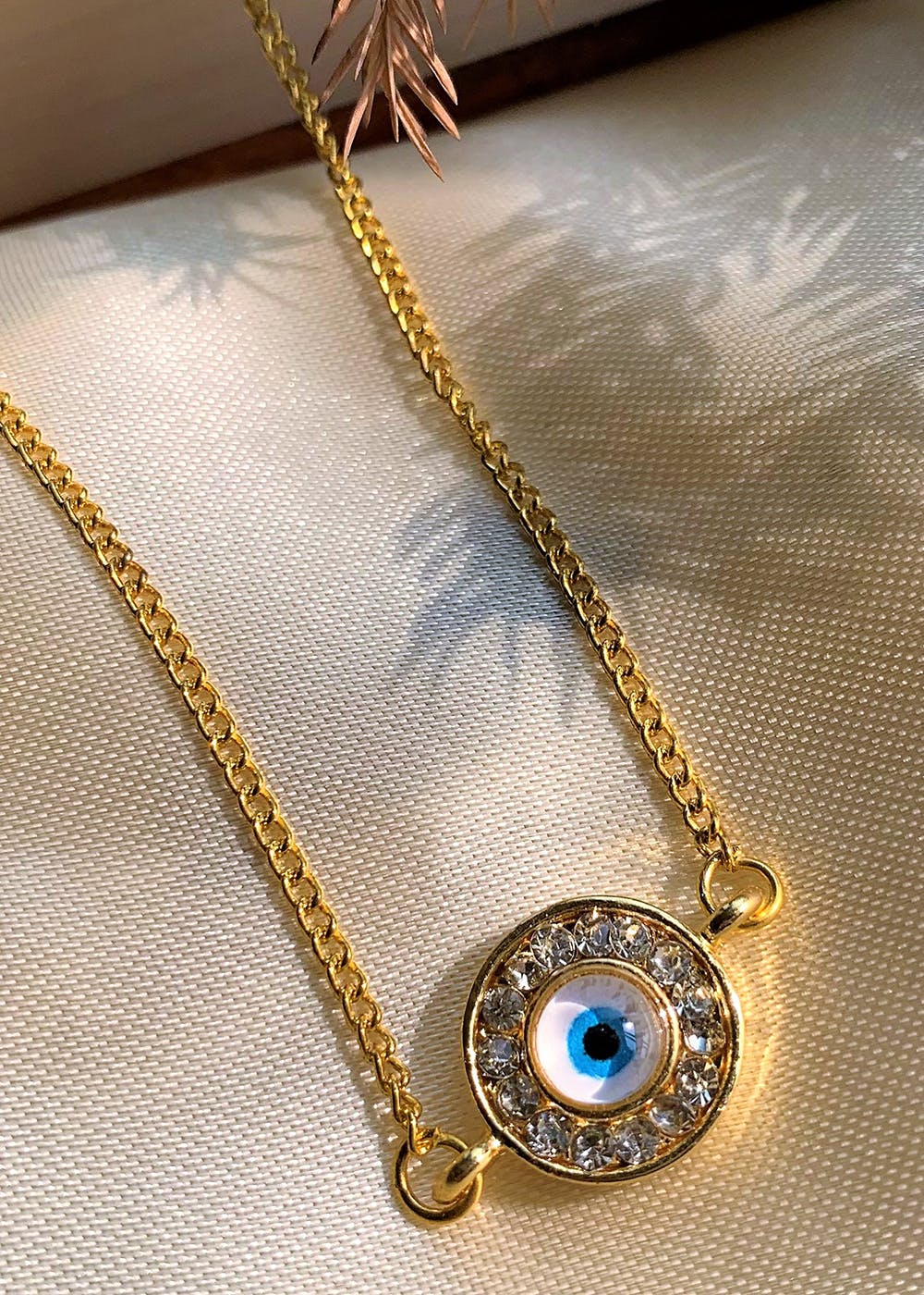 Stars Evil Eye Necklace - Gold – Cenora Jewellery