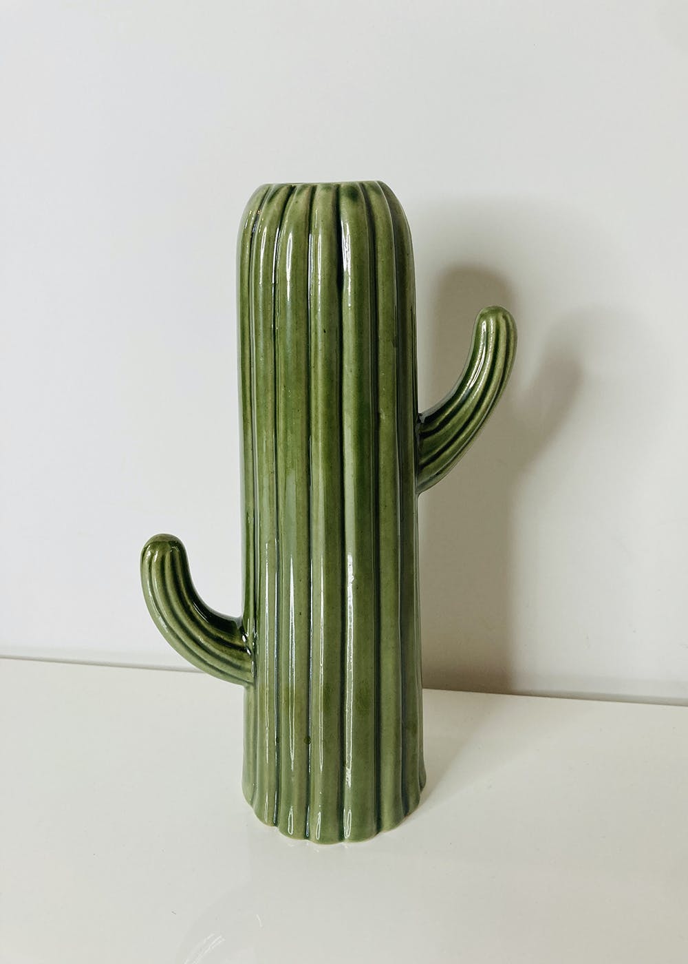 Get Green Medium Cactus Shaped Planter At ₹ 369 