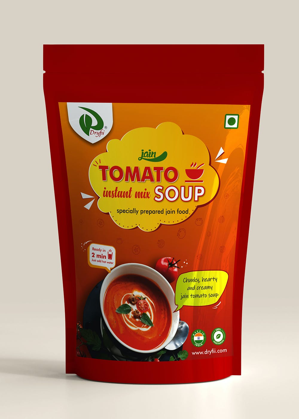 Get Jain Tomato Soup Instant Premix 250 Grams at ₹ 350 LBB Shop