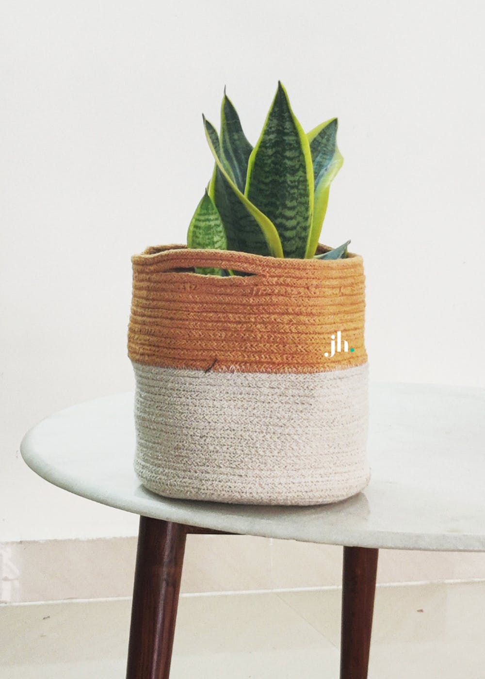 Get Radiant Peach Planter Or Storage Basket at ₹ 799 LBB Shop