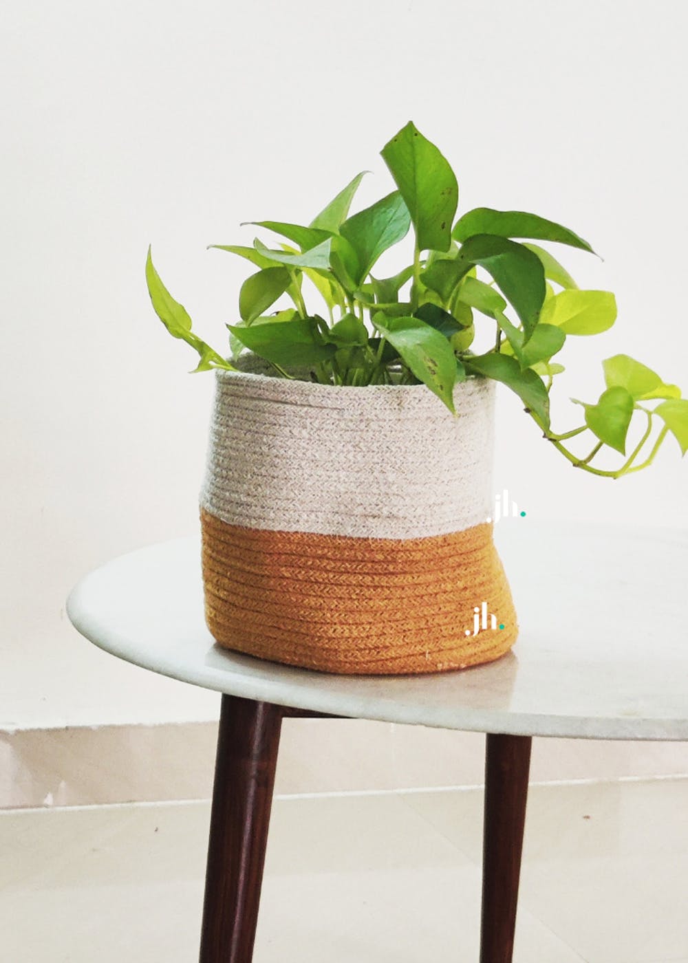 Get Vibrant Peach Planter Or Storage Basket at ₹ 799 LBB Shop