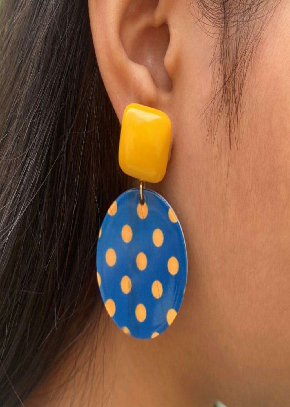 14K Gold Tiny Dot Earrings | Grain Hook Threaders – Hooks and Luxe