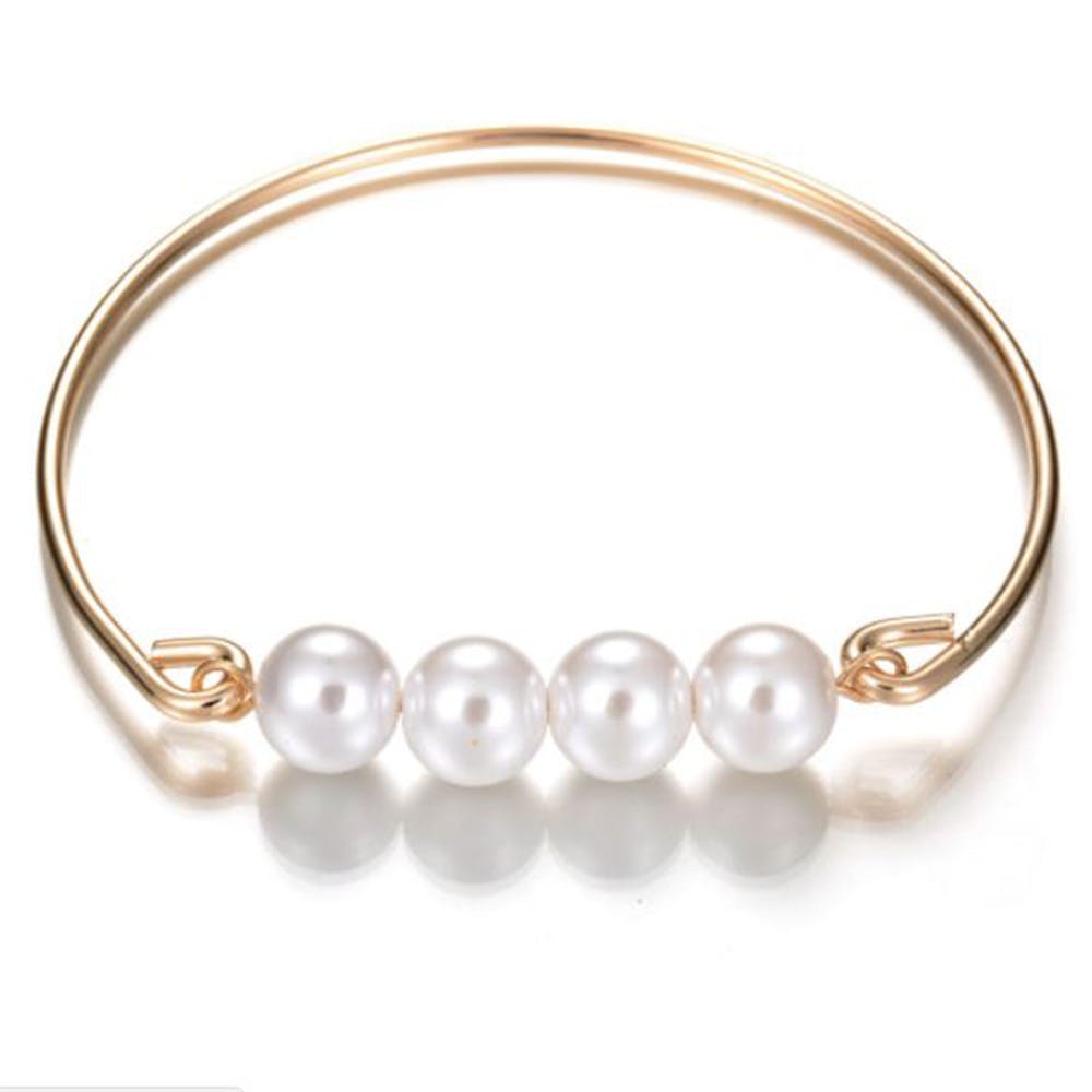 Fancy Freshwater Pearl Bangle Bracelet – Mangatrai Gems & Jewels Pvt Ltd
