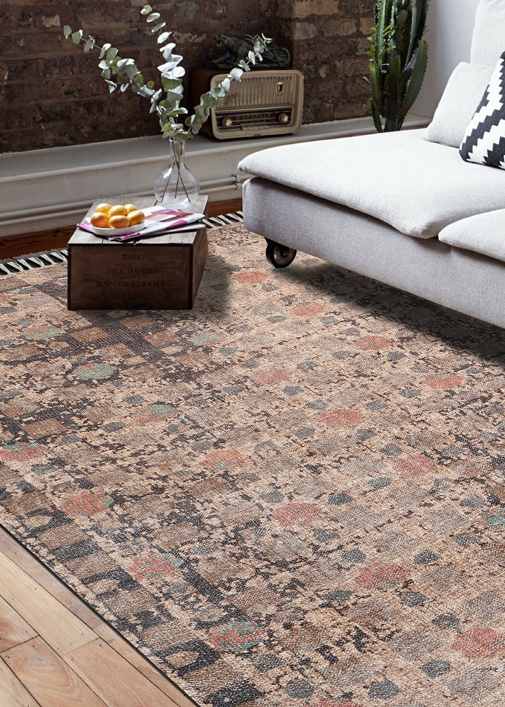 Ephemera Rug Get Ephemera - Printed Rug (4 X 6 Feet) at ₹ 5109 | LBB Shop