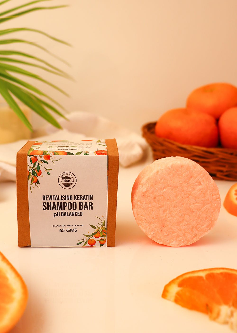 Revitalizing Keratin Shampoo Bar -Ph Balanced